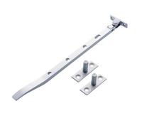 Betley Butterfly Satin Anodised Aluminium Casement Stay - Traditional Casement Window Hardware - 8"