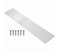 Betley Butterfly Satin Anodised Aluminium Finger Plate 300mm X 75mm