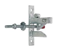 Betley Butterfly Self Locking Auto Gate Catch Galvanised Steel Gate Latch With Straight Striker