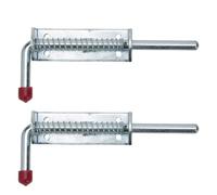 Betley Butterfly Spring Loaded Shoot Bolt 2X Pack Slide Catch Barrel Lock Trailers Horse - 10mm 3 8 Inch