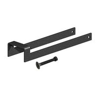 Betley Butterfly Throw Over Loop Gate Latch 12" Heavy Duty Black 2" Wide For Horse Stables Barn