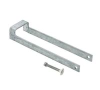 Betley Butterfly Throw Over Loop Gate Latch 12 Inch Heavy Duty Galv 3 Inch Wide For Horse Stables Barn - 300mm