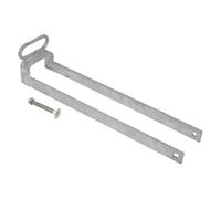 Betley Butterfly Throw Over Loop Gate Latch 14 Inch Heavy Duty Galv 3 Inch With Lifting Handle For Horse Stables Barn