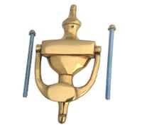 Betley Butterfly Victorian 6 Inch Gold Solid Brass Urn Style Door Knocker Victorian Front Door - 75mm