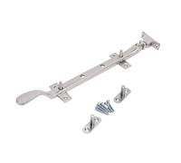 Betley Butterfly Victorian Solid Brass Casement Stay 250mm - Traditional Casement Window Hardware - Satin Chrome