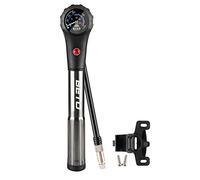 Beto Bike Tire/Shock Pump MTB, 300psi High Pressure for Rear Shock & Suspension Fork, Mountain Bike/Motorcycle, Schrader & Presta Valve Adapter, with Dial-Gauge/Bleed Valve/Mounting Bracket