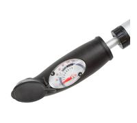 Beto Double Head Mini Pump 125 Psi Silver / Black