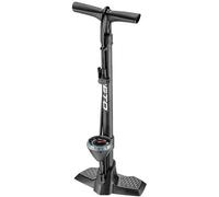 Beto Echo Plastic Barrel Floor Pump with Gauge Black