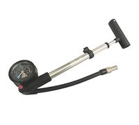 Beto SP-002AGN Alloy Bike Shock Pump with Gauge, Silver