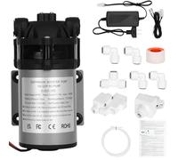 Betollo 2025 New 100G 6800 RO Booster Pump Kit 1/4,Bring the High-Voltage and Low-Voltage Switches，2-Meter Water Pipe,Suitable for Household Reverse Osmosis Systems Water Pressure Booster Pump