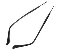 BETOOKY 1 Pair Eyeglass Temple End Tips Replacement, Thin Metal with Anti-Slip Tr Sleeves, Broad Fit and Easy Installation, Suitable for Outdoor Use and Work, Spare Parts for Frame Repair