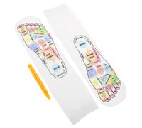 BETOOKY 1 Sets Reflexology Foot Massage Socks Trigger Point Massage Socks Improving Body Functions Target Pressure Points with English Instructions for Relaxation and Relief Suitable