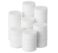 BETOOKY 100pcs Cotton Essential Oil Diffuser Pads Refill round Aromatherapy Pads with Good Water Absorption for Aromatherapy Necklace and Car Diffuser, Simple Style, for Enjoying Your
