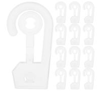 BETOOKY 100pcs J Shaped Bag Hook Pp Question Mark Hook for Hanging
