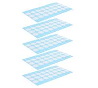 BETOOKY 100pcs Mushroom Filter Discs Self Adhesive Heat-resistant Eptfe Breathable Spawn Jar Filters for Mushroom Cultivation Tissue Culture Applications