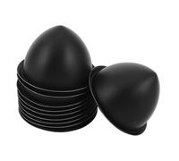 BETOOKY 10pcs 35mm Speaker Dust Caps Bullet-head Pp Material Cone-shaped Dome Caps for Subwoofer, Reduce Noise and Distortion, Easy Installation for Home Audio System Repair