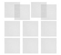 BETOOKY 10pcs Chair Pad Gripper Non Slip Mat for Office Chair Cushions Pvc Material and Universal Compatibility Beige Non Skid Pads for Rugs and Carpets