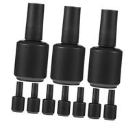 BETOOKY 10pcs Nail Polish Bottles Empty Nail Gel Containers 15ml Glass Material Convenient to Carry Easy to Open Stylish Compact Lightweight for Travel Grooming on The Go