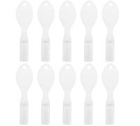 BETOOKY 10pcs Prison Toothbrush Mini Toothbrushes Short Handle Large Brush Head Easy to Clean Comfortable Grip for Inmates in Prisons and Rehabilitation Centres