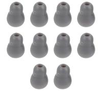BETOOKY 10pcs Universal Replaceable Stethoscope Earbuds Soft Small Grey Compatible Medical Stethoscope Replacement Ear Tips for Healthcare Professionals