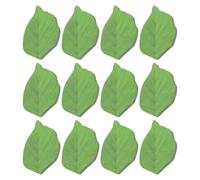 BETOOKY 12 Packs Leaf-shaped Memo Pads Paper with Realistic Design and Lifelike Shape Crafted with High Simulation Technology for Work and Crafts