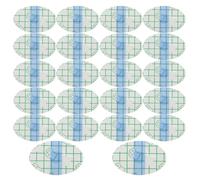 BETOOKY 120pcs Waterproof Ear Covers for Shower Ear Stickers Cotton Padding 4.4x6.8cm Waterproof Protector Patch for Newborns and Bathing