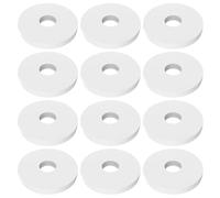 BETOOKY 12pcs Aromatherapy Replacement Pad Car Accessories Interior Aesthetic White round Pe Mixed Scent Replacement for Home Diffuser and Car Diffuser Suitable for Adults and Assorted style