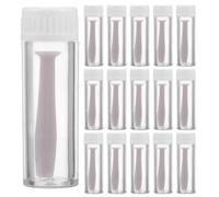 BETOOKY 16pcs Contact Lens Inserter Remover Tool with Portable Case Soft Silicone Applicator for Comfortable Lens Handling Suction Cup Pickup for Rgp and Scleral Lenses Ergonomic Grip