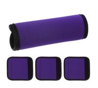 BETOOKY 1set Detachable Purple Gymnastics Bar Cover Made of Polyester with Quick Setup and Skin Protection Features, Easy Install Grip Wrap for Dumbbell and Pull up Bar in Home Gym 3pcs