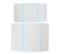 BETOOKY 2 Rolls Waterproof Durable Self-Adhesive Address Labels Rolls Easy to Use Long Lasting Thermal Labels Postal Luggage Management Stickers