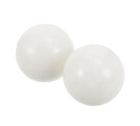BETOOKY 2 Sets of Marble Baoding Hand Exercise Rolling Balls for Muscle Tightness Relief and Hand Therapy, White Round Massage Balls for Relaxation and Stress Reduction