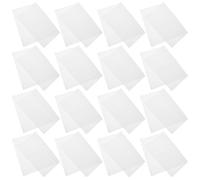 BETOOKY 20 Pcs Disposable Tattoo and Nail Cleaning Pads Composite Film Material White Enhanced Tattoo Cleanliness and Table Protection for Manicures and Tattooing