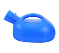 BETOOKY 2000Ml Portable Male Urinal Bottle Plastic with Lid, Thickened Large Capacity Odor Resistant Urine Pot for Bedridden Elderly Night Use in Home