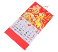BETOOKY 2026 Tear off Daily Calendar Chinese New Year Calendar Retro Wall with Traditional Fu Character Details Unique Design Paper Decoration for Home Office