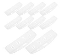 BETOOKY 20pcs Badge Card Holder Student Card Holder 3.54x2.17 Inch Lightweight Secure Retention Half-Cover Structure Vertical Design for Workplaces and Events for Students and Office Staff