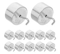 BETOOKY 20pcs G Hooked Calibration Weight Set with Double-hook Design, Iron Material for High Precision and Secure Weight Placement in School Labs and General Science Experiments