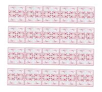 BETOOKY 20pcs Heart Print Disposable Napkins Soft Wood Pulp Love Conversation Guest Towels for Wedding Anniversary Valentine S Day Party Decorations