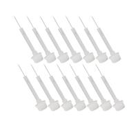 BETOOKY 20pcs Nail Polish Bottle Brush Replacement Gel Nail Polish Applicator Brushes for Liquid Dipping Even Distribution Bristles for Professional and Beginner Manicure Use