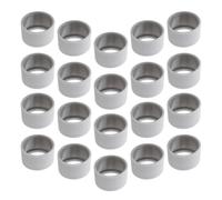 BETOOKY 20pcs Plastic Tube Reducer Bushing Sleeve for Walker Legs and Wheelchair, 22mm to 19mm Round Glide Adapter with Non-Slip Textured Surface, Secure Fit for Stability and Reducing