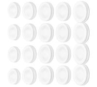 BETOOKY 20pcs Replacement Round Money Saving Box Plug Silicone Stopper Classic Timeless Style Use Multipurpose Application for Home Decor Savings Container