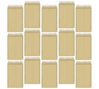 BETOOKY 25pcs Paper Storage Bags Thickened Kraft Paper Envelopes with Strong Security and Self-Adhesive Seal, for Direct Mail and Business Messages