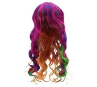 BETOOKY 27.5" Women's Long Curly Heat Resistant Wig Harajuku Style Japanese Imported Material Cosplay Wig with Realistic Feeling Easy to Care for Halloween and Party