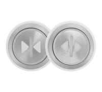 BETOOKY 2pcs 36mm round Elevator Push Button Replacement Set with White LED Light Lift Open and Close Buttons Elevator Accessories for Industrial Lift Controls