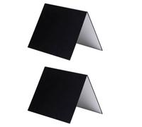 BETOOKY 2pcs A4 Folding Photography Reflector, Double-sided Three-in-one Light Diffuser Board, Rectangular Reflective Sheeting, Portable for Studio Photography