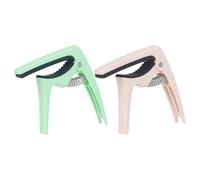 BETOOKY 2pcs Abs Plastic Guitar Capo for Acoustic and Electric Guitars with Fine Workmanship and Long Using Life and Music Teachers