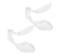 BETOOKY 2pcs Boy Girl's Pads Silicone Glasses Pad Replacement Flexible for Eyeglasses No-Slip Cushions for Boys and Girls Glasses Comfortable Support for Daily Use
