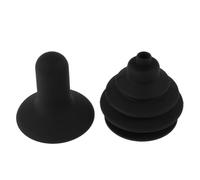 BETOOKY 2pcs Electric Wheelchair Joystick Controller Knob Replacement Wheelchair Parts Black Rubber Controller Protection Easy Installation Dust Cap Cover for Mobility Scooter Accessories