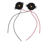 BETOOKY 2pcs High Decibel Model 20b Active Piezoelectric Continuous Alarm Buzzer Dc 3-24v Electronic Warning Device for Car Security and DIY Safety Projects