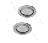 BETOOKY 2pcs High Frequency Speaker Diaphragm 25 Core Voice Coil, Integrated Dome and Voice Coil, Metal and Plastic Tweeter Replacement for Car Audio and Home Audio Tweeter Repair