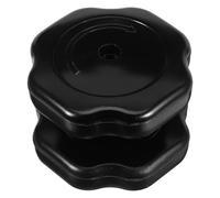 BETOOKY 2pcs Knob for Pressure Cooker Lid Replacement Handles 19mm Hole Distance Black Plastic Easy to Install Lightweight for Pressure Cooker Lid